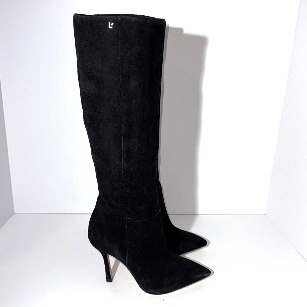 Larroude Kate Suede Knee Boots